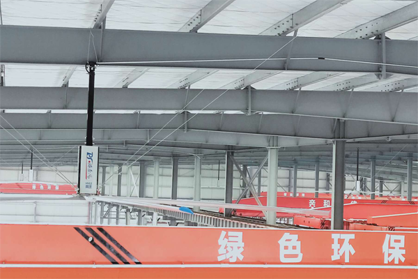 瑞泰風(fēng)韶關(guān)車(chē)間大吊扇廠家案例圖